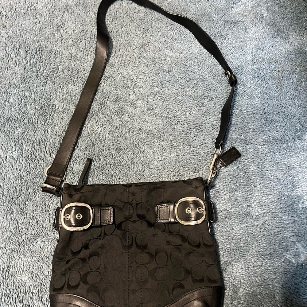 Black Coach Women's Crossbody Bag